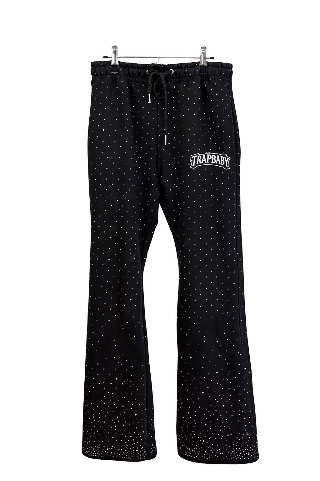 Rhinestone Tracksuit black
