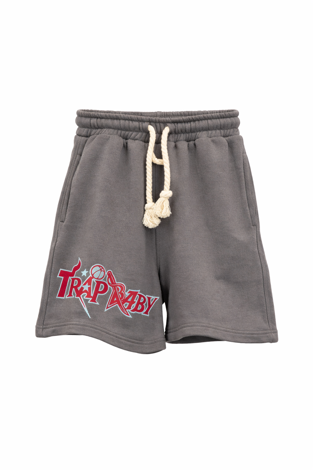 Kurzer Jogger-Set Grau