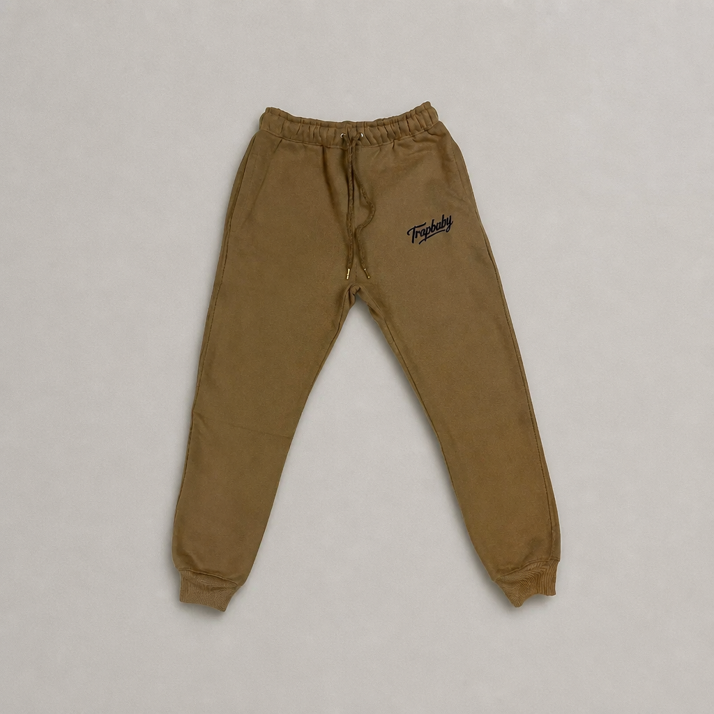 Basic Trackie Hose Beige