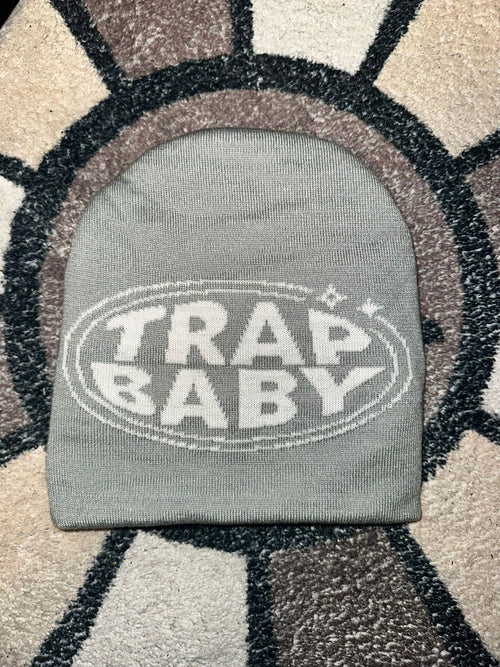 Beanie Grau – Trapbaby Vienna Streetwear Accessory | Limited Drop